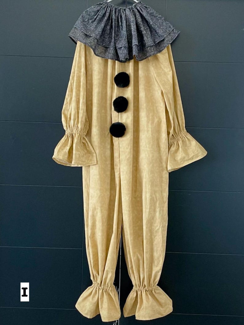 Handgefertigtes Baggy-Clown-Kostüm: Baby- bis Erwachsenengrößen, einschließlich der Übergrößen 3XL, 4XL, 5XL Bild 11