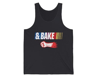 Batir y hornear a juego Camiseta unisex Jersey