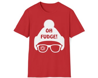 Una historia de Navidad Oh Fudge Camiseta unisex Softstyle