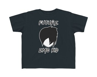 Camiseta de punto fino para niños pequeños Future Emo Kid