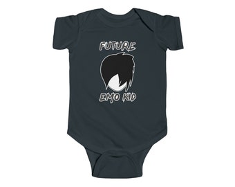 Body de punto fino para bebé Future Emo Kid