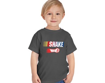 Camiseta de manga corta para niños pequeños Shake & Bake