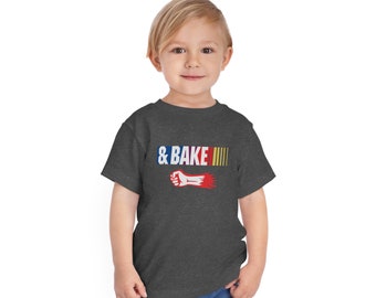 Shake and Bake passendes Kleinkind Kurzarm T-Shirt
