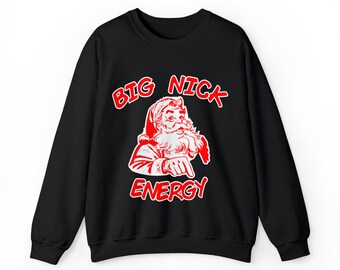Sudadera con cuello redondo unisex Heavy Blend™ de Big Nick Energy
