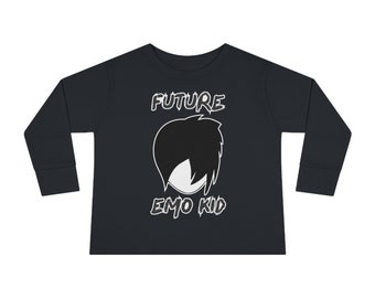 Future Emo Kid Camiseta de manga larga para niños pequeños