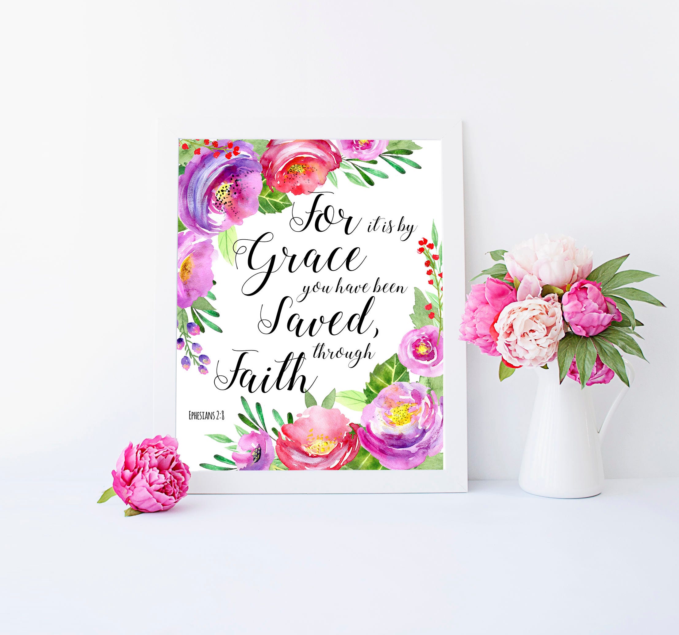 Ephesians Printable Christian Quotes, Bible Verse Printable Scripture ...