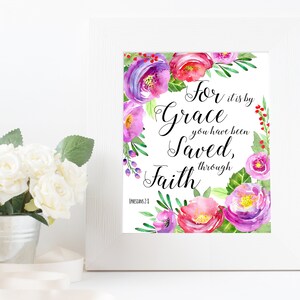Ephesians Printable Christian Quotes, Bible Verse Printable Scripture ...