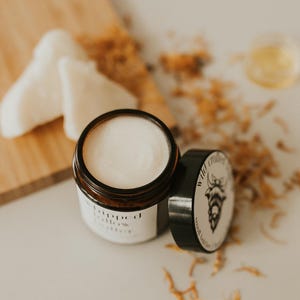 Grass-Fed Whipped Tallow Butter: Calendula & Shea, Sensitive Skin Cream