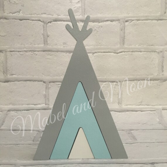 teepee nursery decor