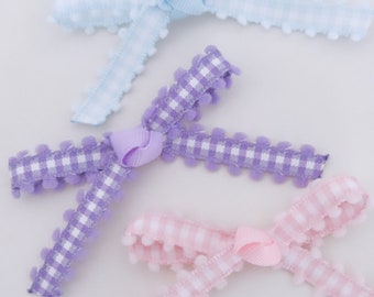 Gingham Bows