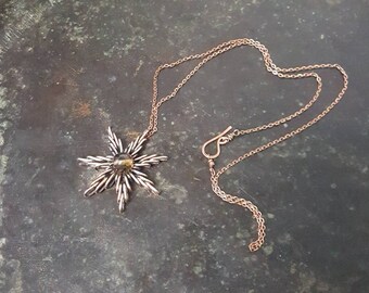 Pendant Copper Wire Wrapping Star Snowflake