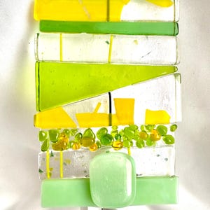 Fused glass nightlight