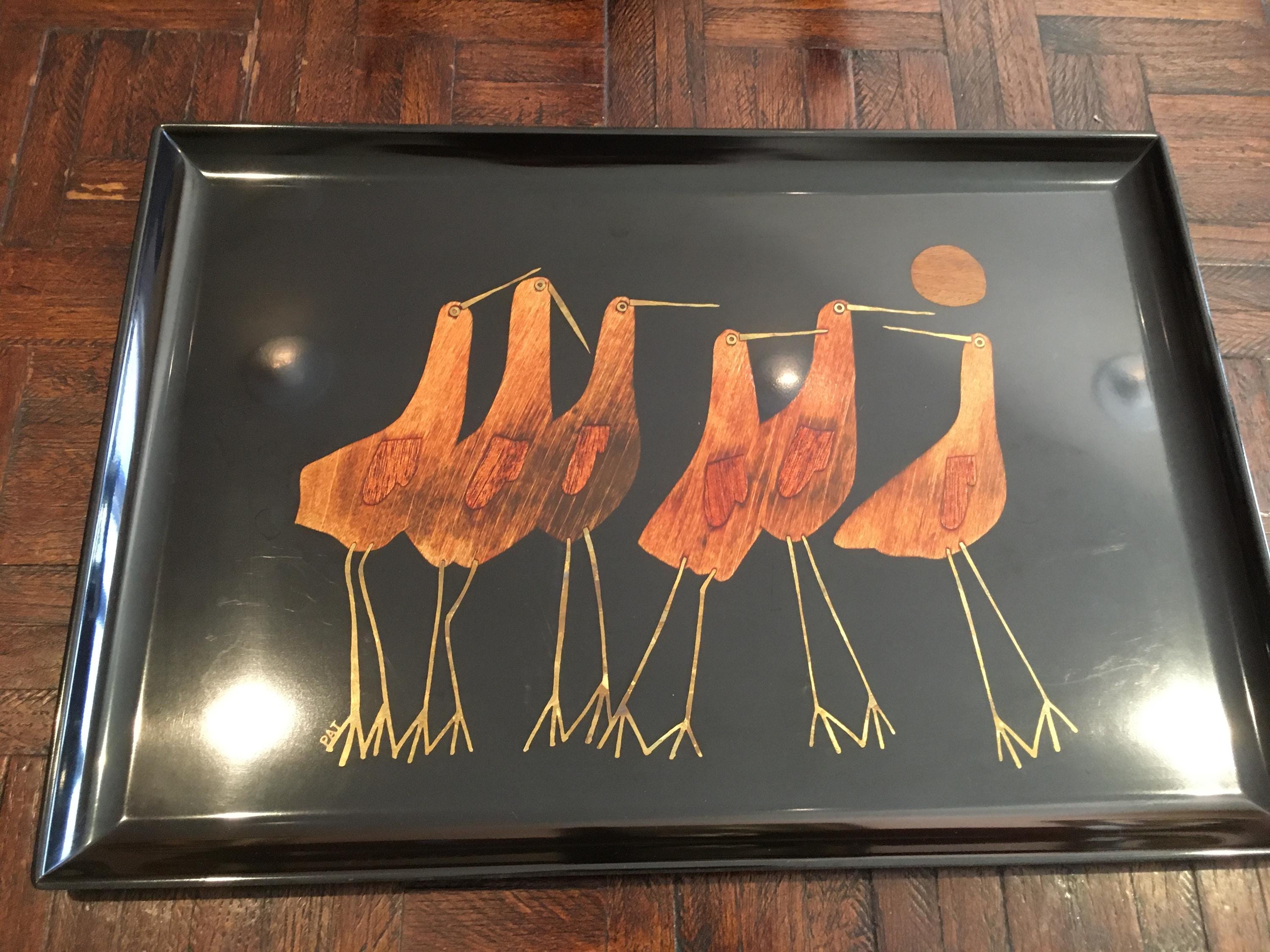 Couroc クーロック アンティーク レトロ トレー お盆 カリフォルニア Couroc クーロック アンティーク レトロ トレー お盆