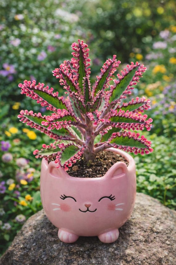 Mother of Thousands (kalanchoe Daigremontiana)  Also Known as Pink or  Purple Butterfly Plant - Etsy