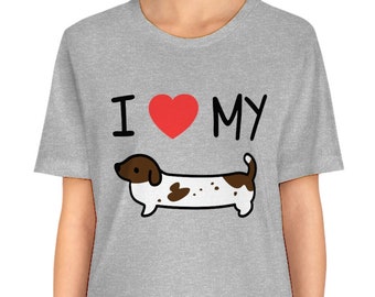 Dachshund mom shirt tshirt t-shirt jersey wiener dog sausage dog weenie dog cute dog kawaii animals dogs puppy puppies accessory