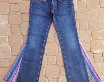 Upcycled Ann Taylor Women's Bell Bottom Jeans