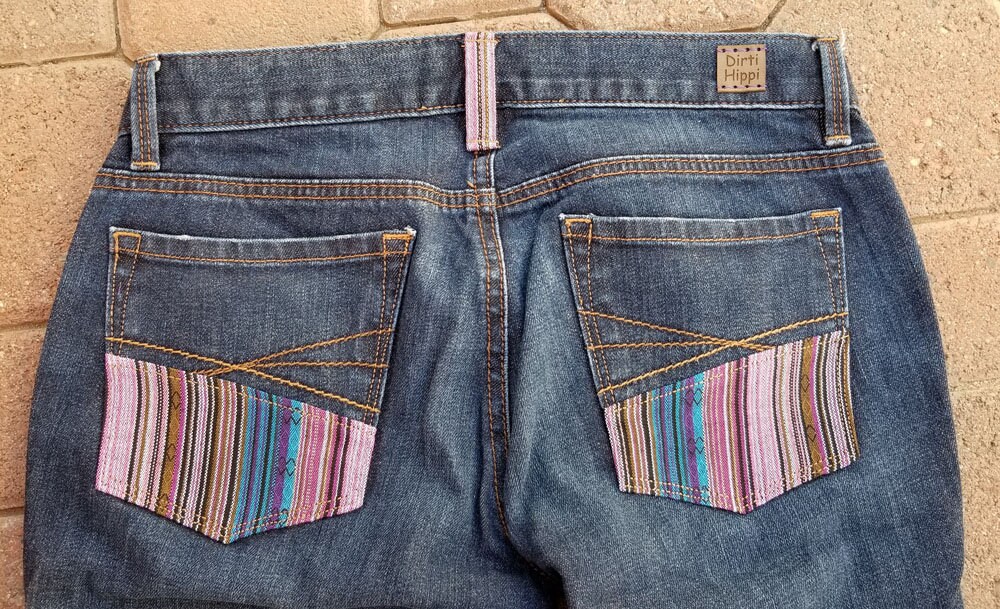 Upcycled Ann Taylor Women's Bell Bottom Jeans - Etsy