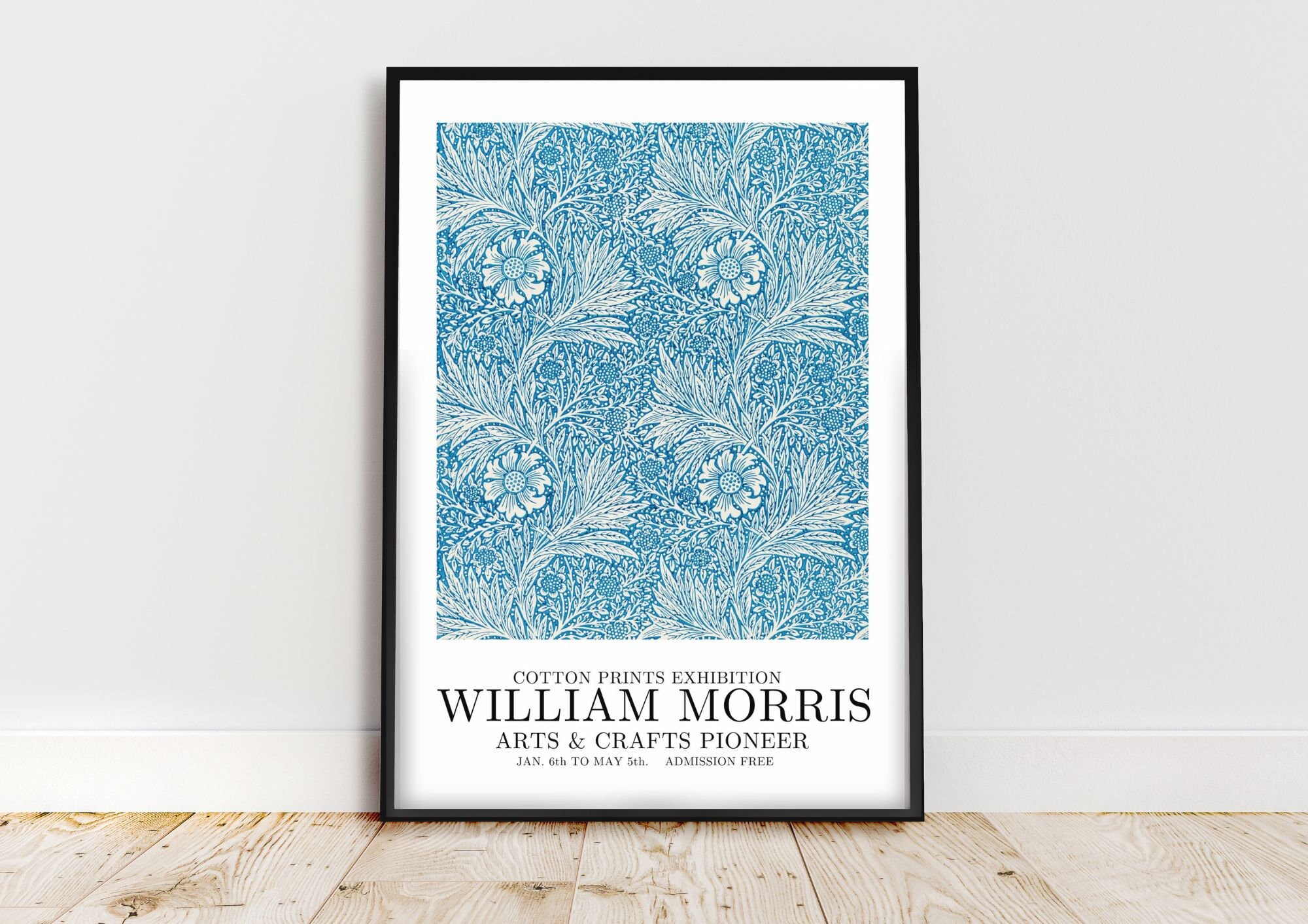 Set of 6 William Morris Prints, Art Nouveau Print, Exhibition Print ...