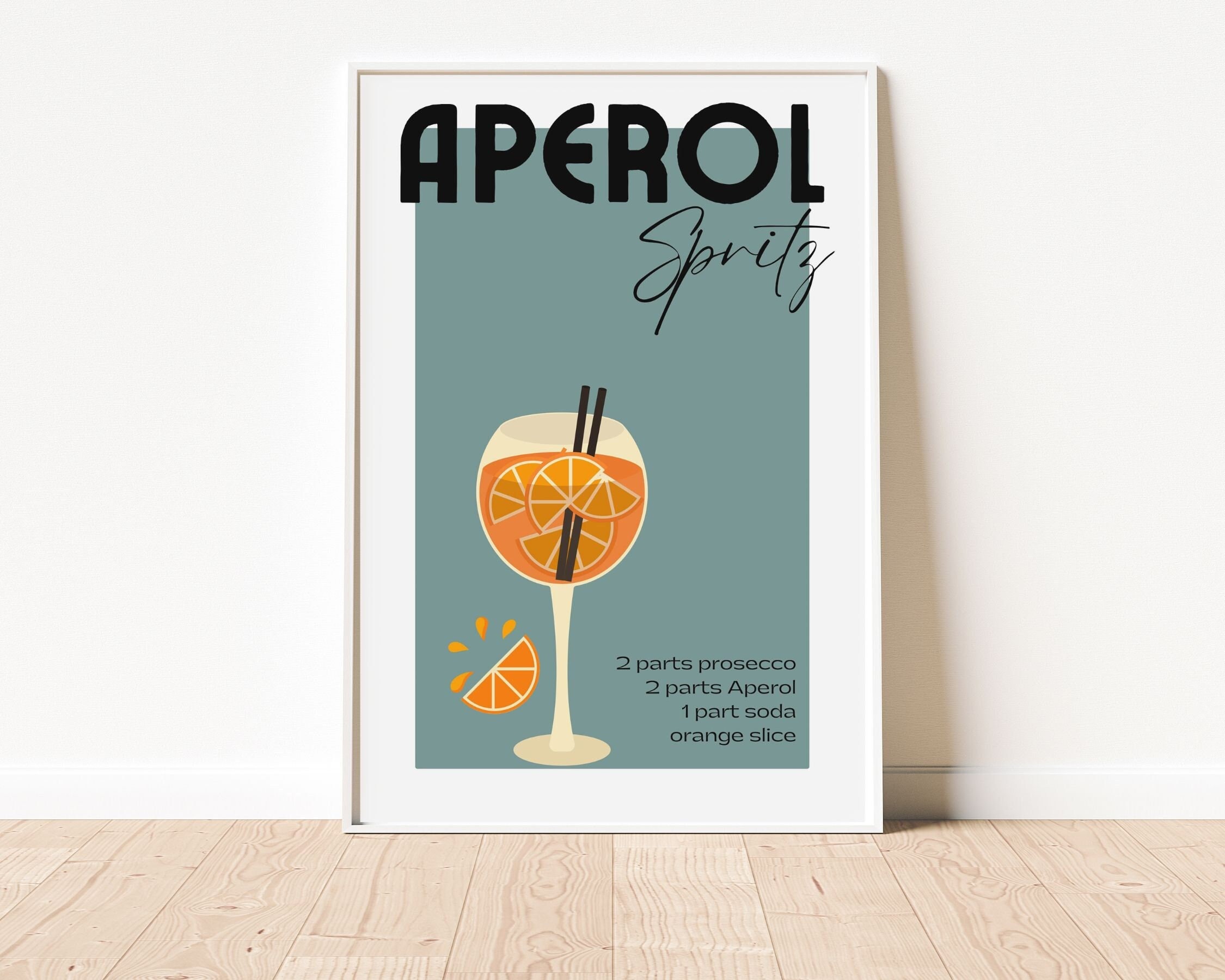 Geschenkset Aperol Spritz | Geburtstagsgeschenk rustikal | Geschenk für