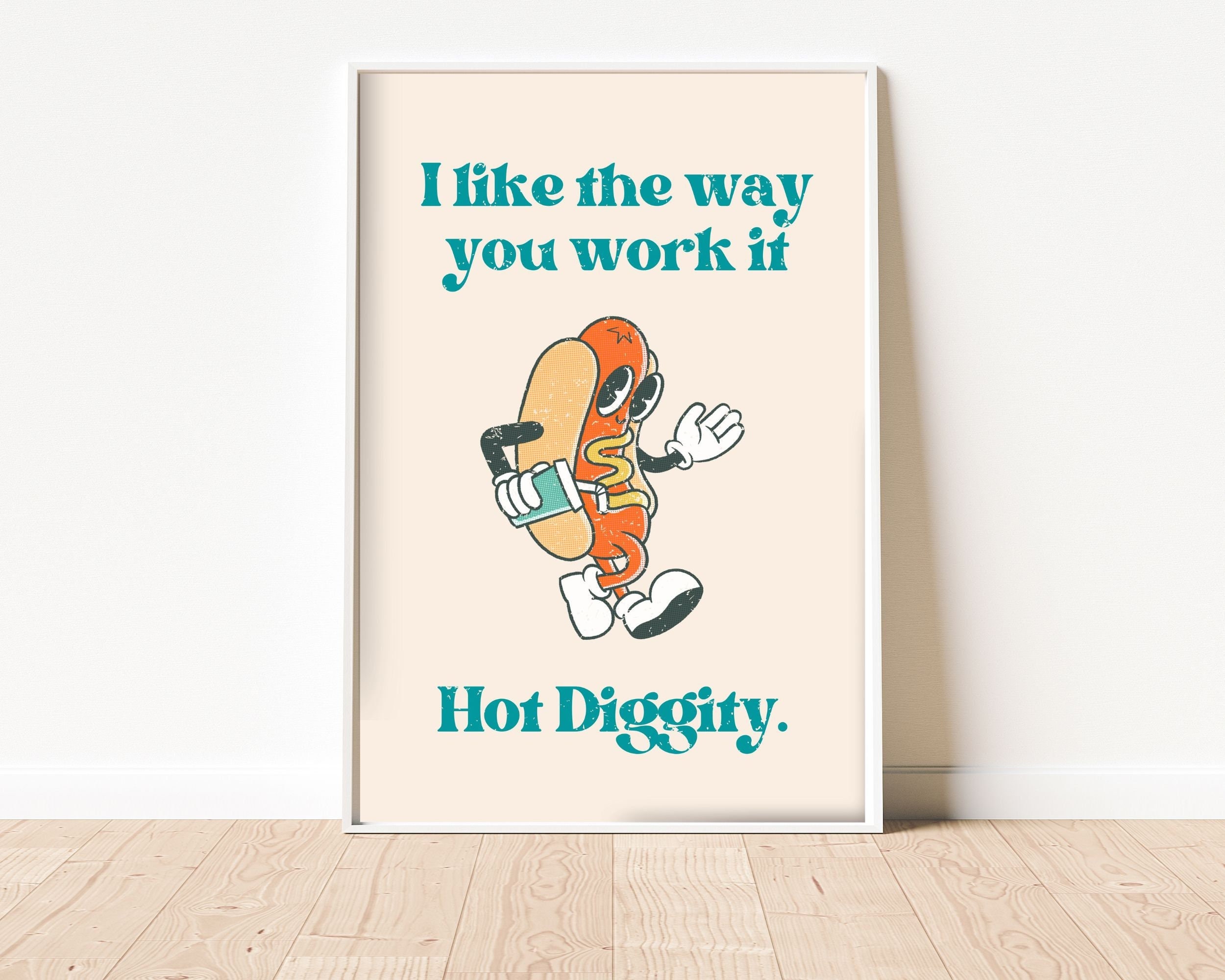  No Diggity Song Lyrics - Portrait Gallery Wrapped Framed Canvas  Prints - Home Decor Wall Art (16 x 24 x 1.5): Posters & Prints