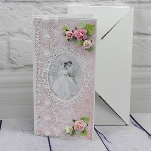 Wedding Day Gift Card, Bride and Groom Card, Luxury Wedding Wishes Money Holder , Personalized Wedding Newly Married Couple Greeting Card