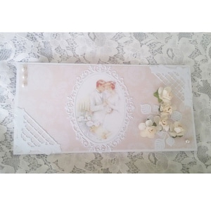 Karte zum Hochzeitstag Braut und Bräutigam Hochzeitswünsche Handgemachte Glückwunschkarte Personalisierte Hochzeit Neuvermähltenpaar Grußkarte