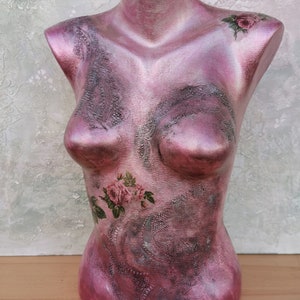 Handmade mannequin, Mannequin torso, Unique home decoration, Mannequin decoration, Handmade decoration, Lingerie mannequin, Gifts
