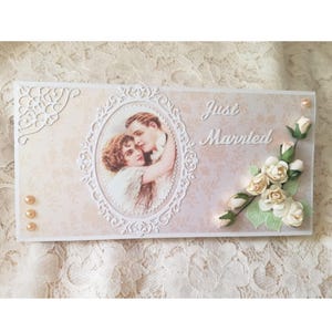 Wedding Day Card Bride and Groom Card Wedding Wishes Handmade Congratulations Card Personalized Wedding Newly Married Couple Greeting Card