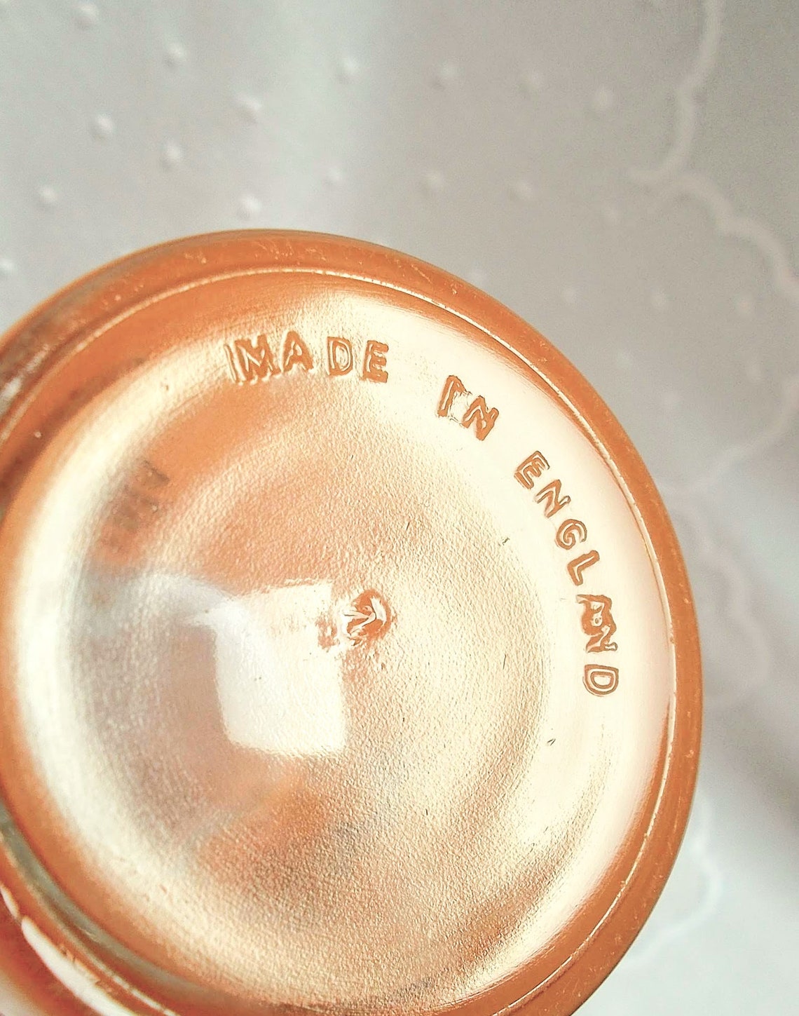 Vintage English Glass Vase 1930s to 1950s Crinoline Lady Etsy UK