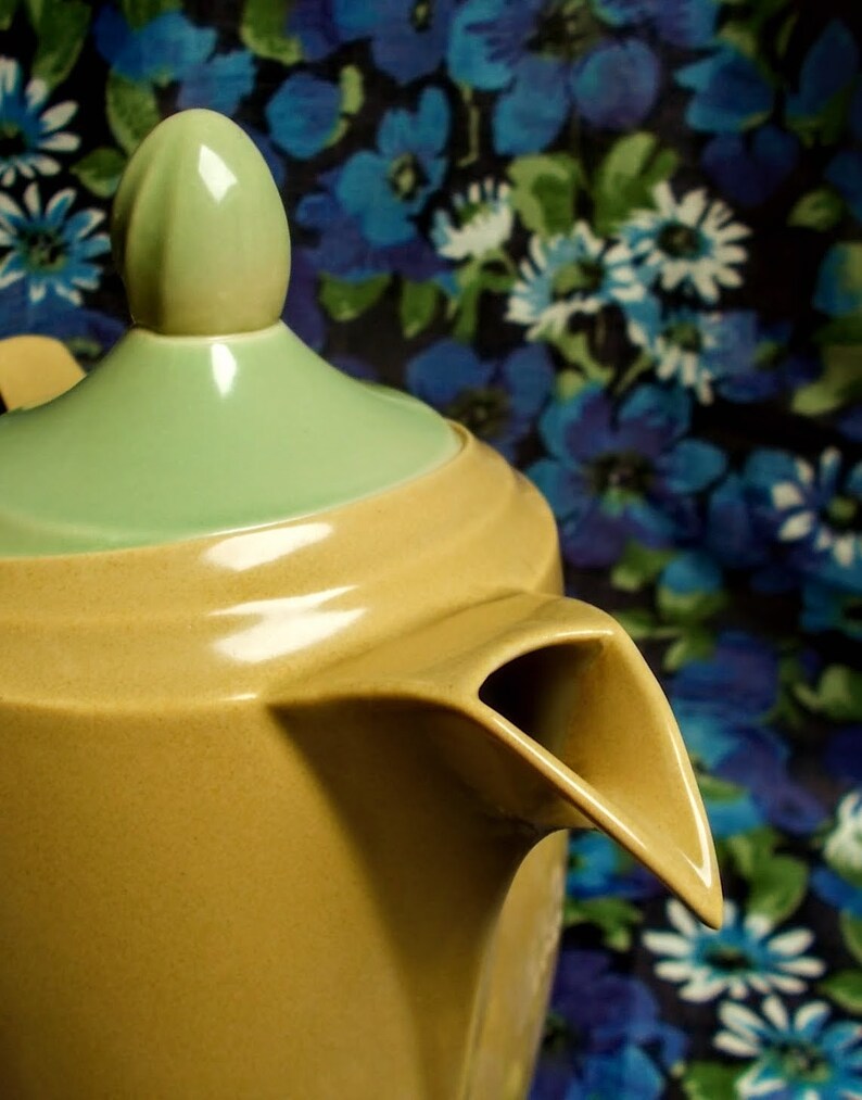 Vintage Coffee Pot Branksome Pottery Graceline Range Etsy UK