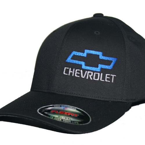 Bowtie Hat Fitted Flexfit Cap Chevy 
