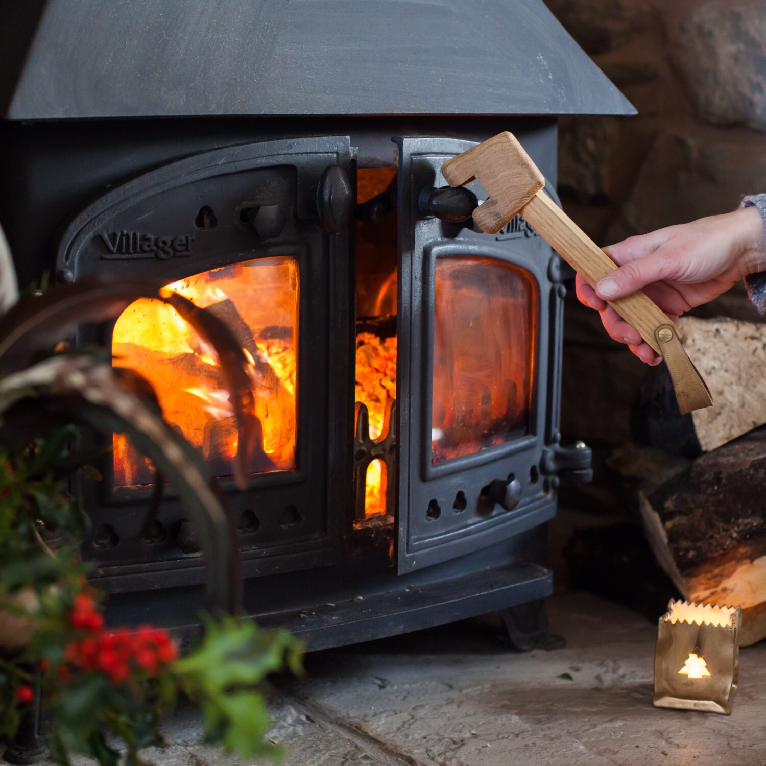 The Woodee the Artisan Tool to Open a Hot Wood Burner Door - Etsy UK