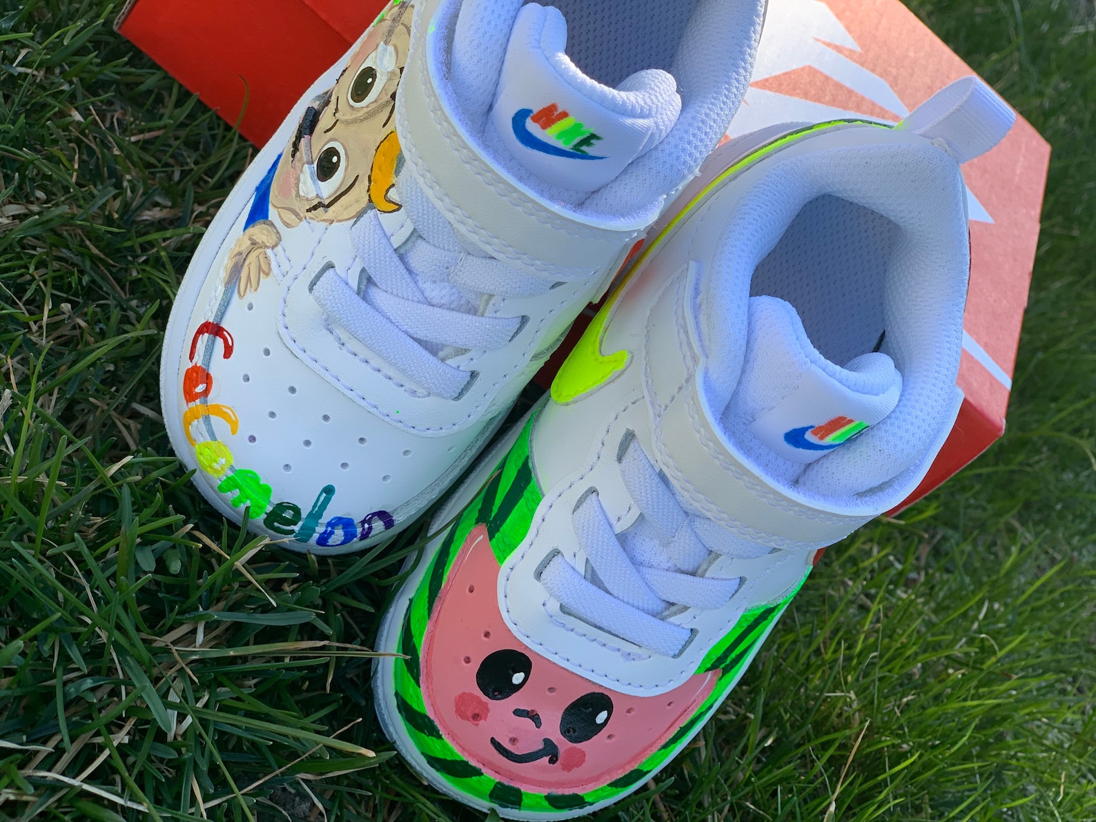 cocomelon custom sneakers