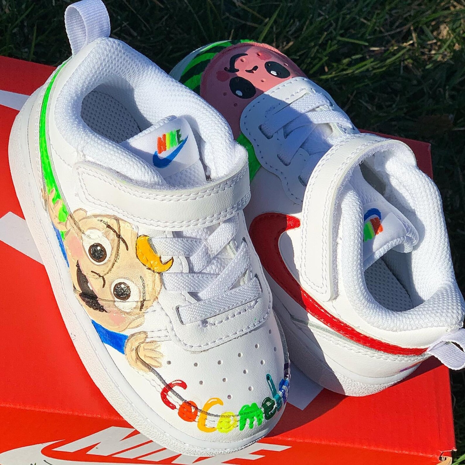 cocomelon custom sneakers