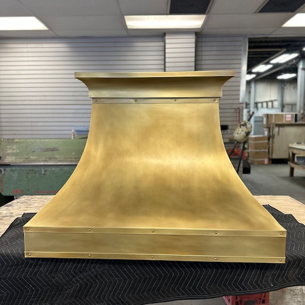 Brass Range Hood Etsy