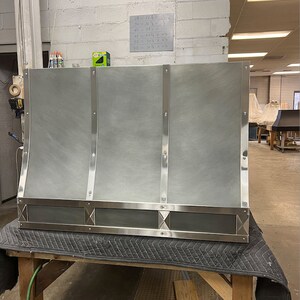 Zinc and Stainless Steel Range Hood