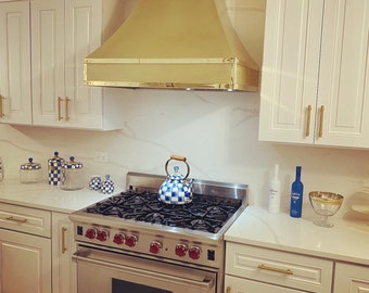 Stainless Steel Range Hood, for La Cornue Stainless Steel, custom metal hood