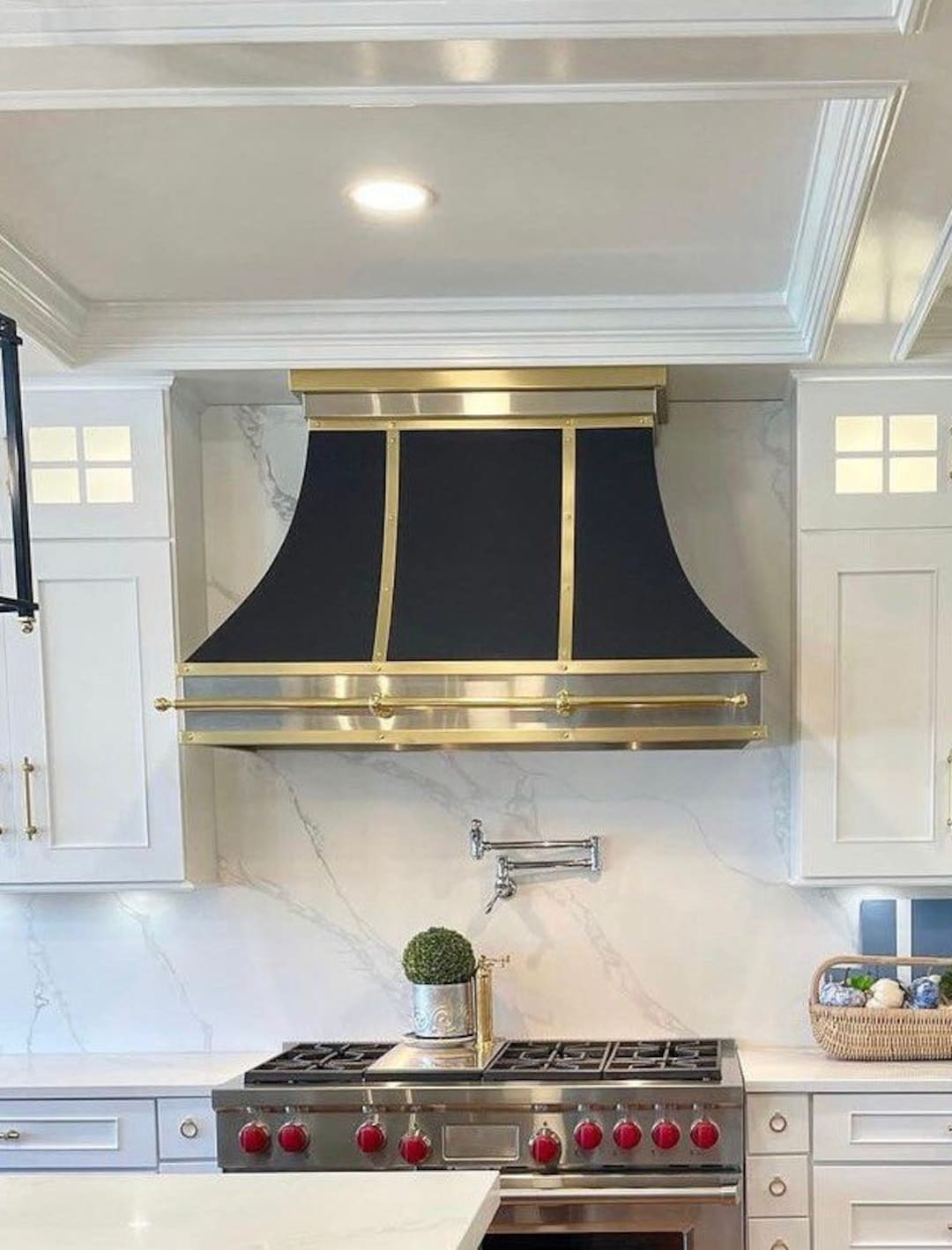 Custom Range Hood, Enamel Painted Etsy