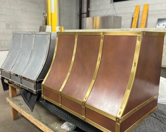 Custom Small Box Hood for Kitchen Range
