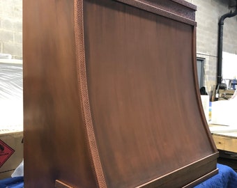 Stainless Steel Range Hood, for La Cornue Stainless Steel, custom metal hood