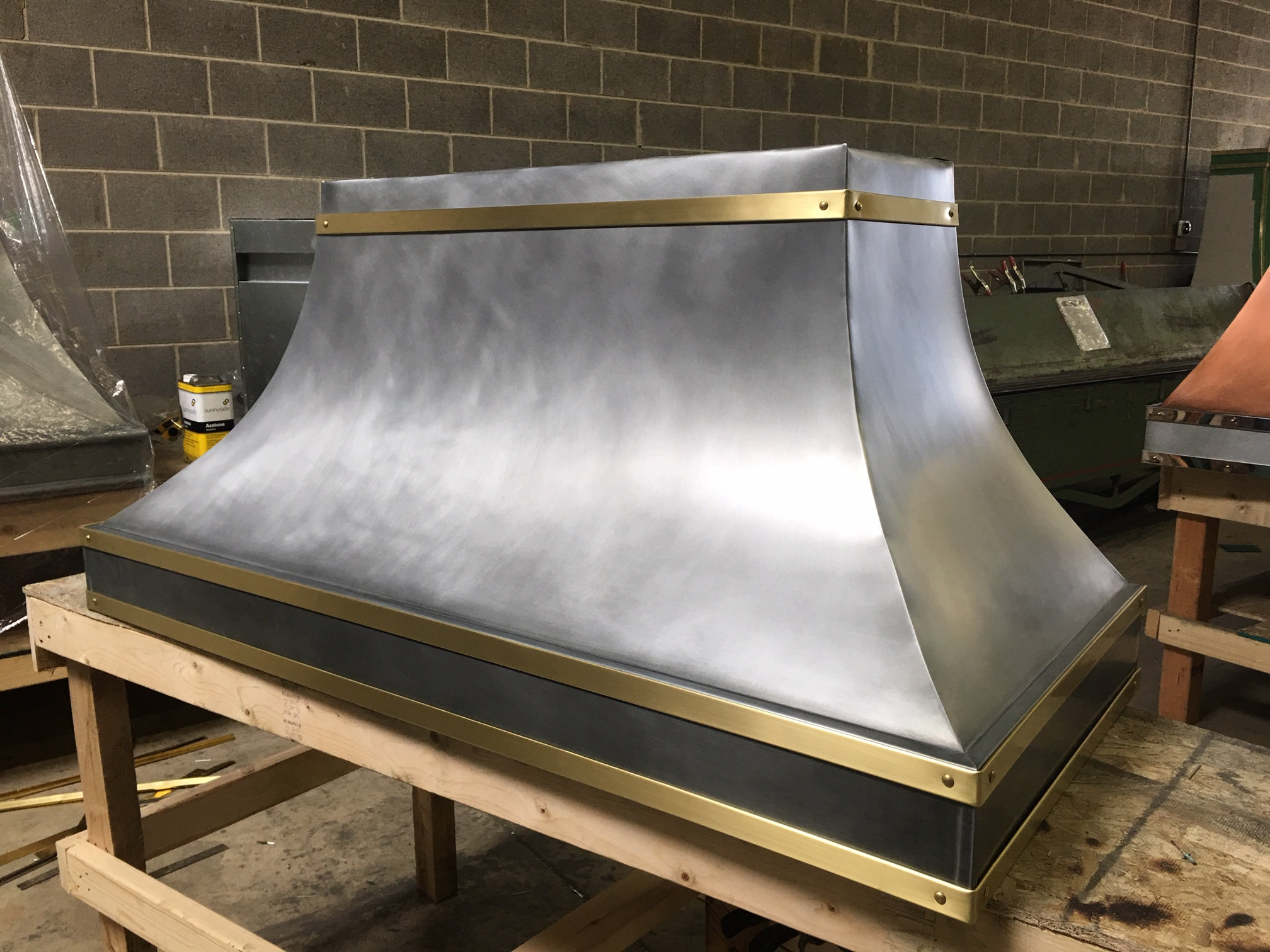 Zinc Hood Custom Zinc Range Kitchen Hood Etsy Canada