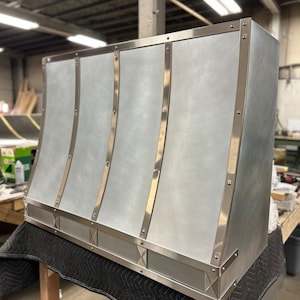 Stainless Steel hoods, custom kitchen hoods, metal range hoods