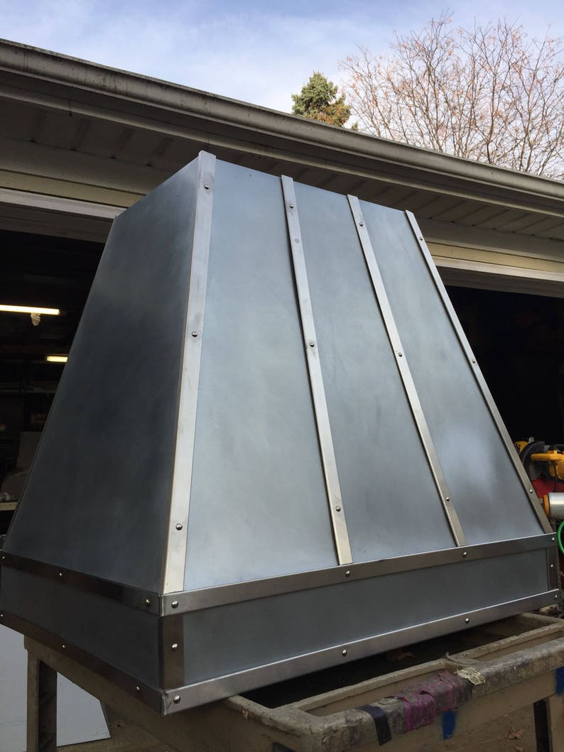 Zinc Hoods, Custom Kitchen Hoods, Metal Hoods Etsy