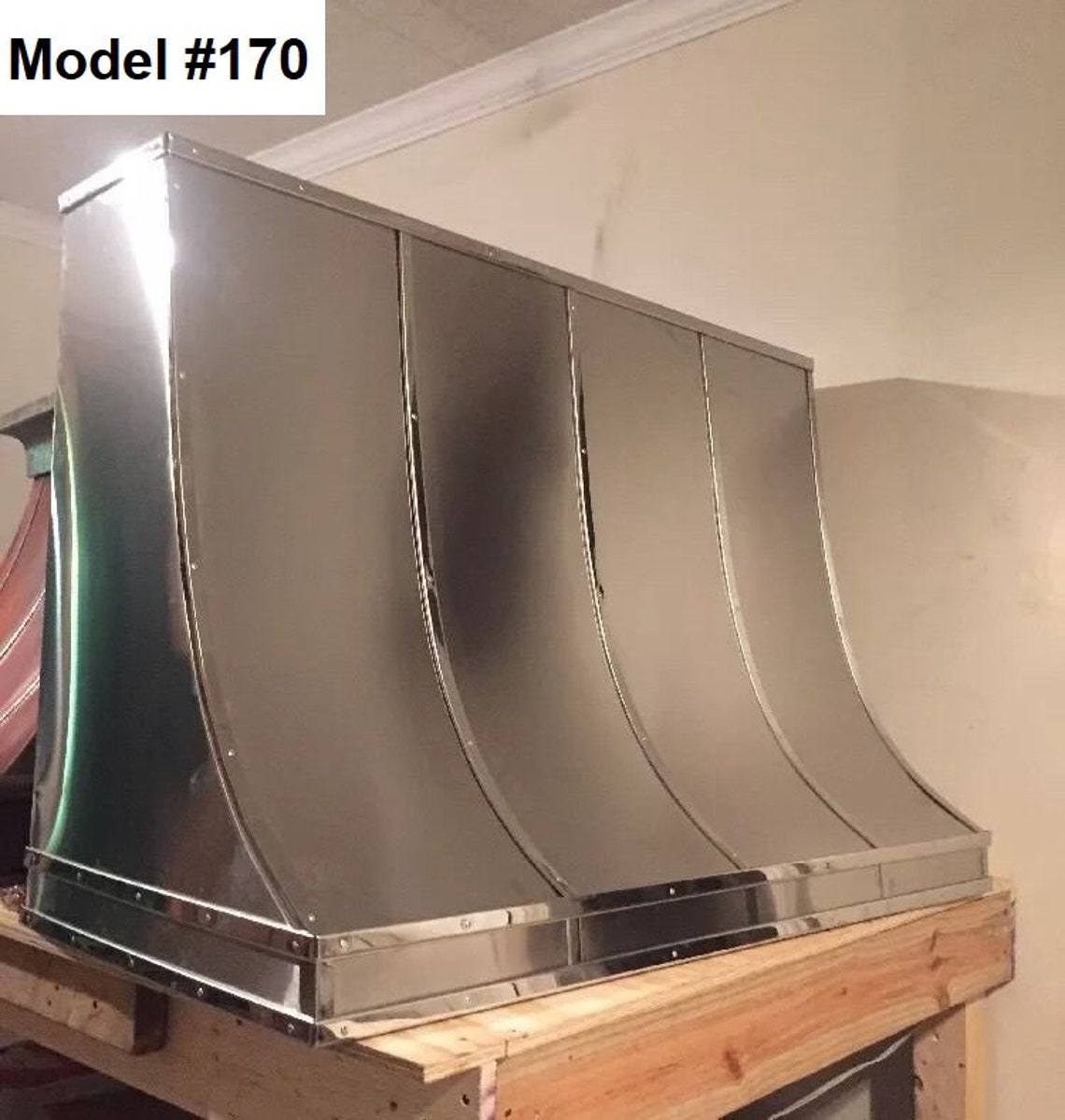 Stainless Steel Vent Hood, Custom Kitchen Hoods, Stainless Range Hood