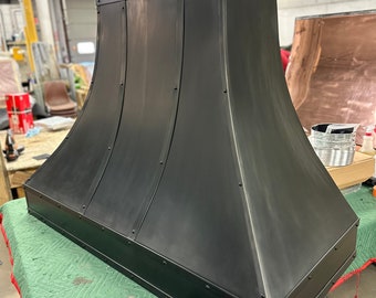 Custom Zinc Range Hood for Kitchen