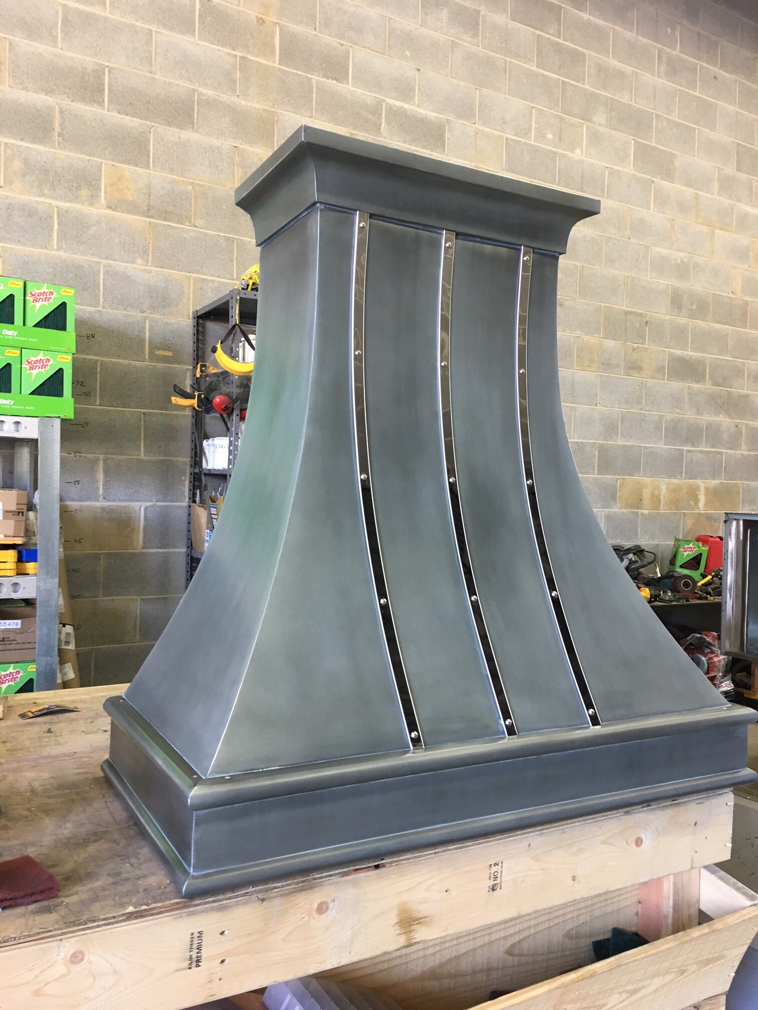 Zinc Hoods Custom Kitchen Hoods Metal Hoods for Wolf Range Etsy