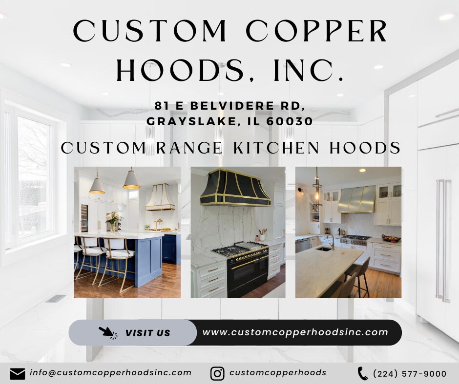 Discover Our Catalog of Sloped Hood with Wood, Brass, and Steel Straps