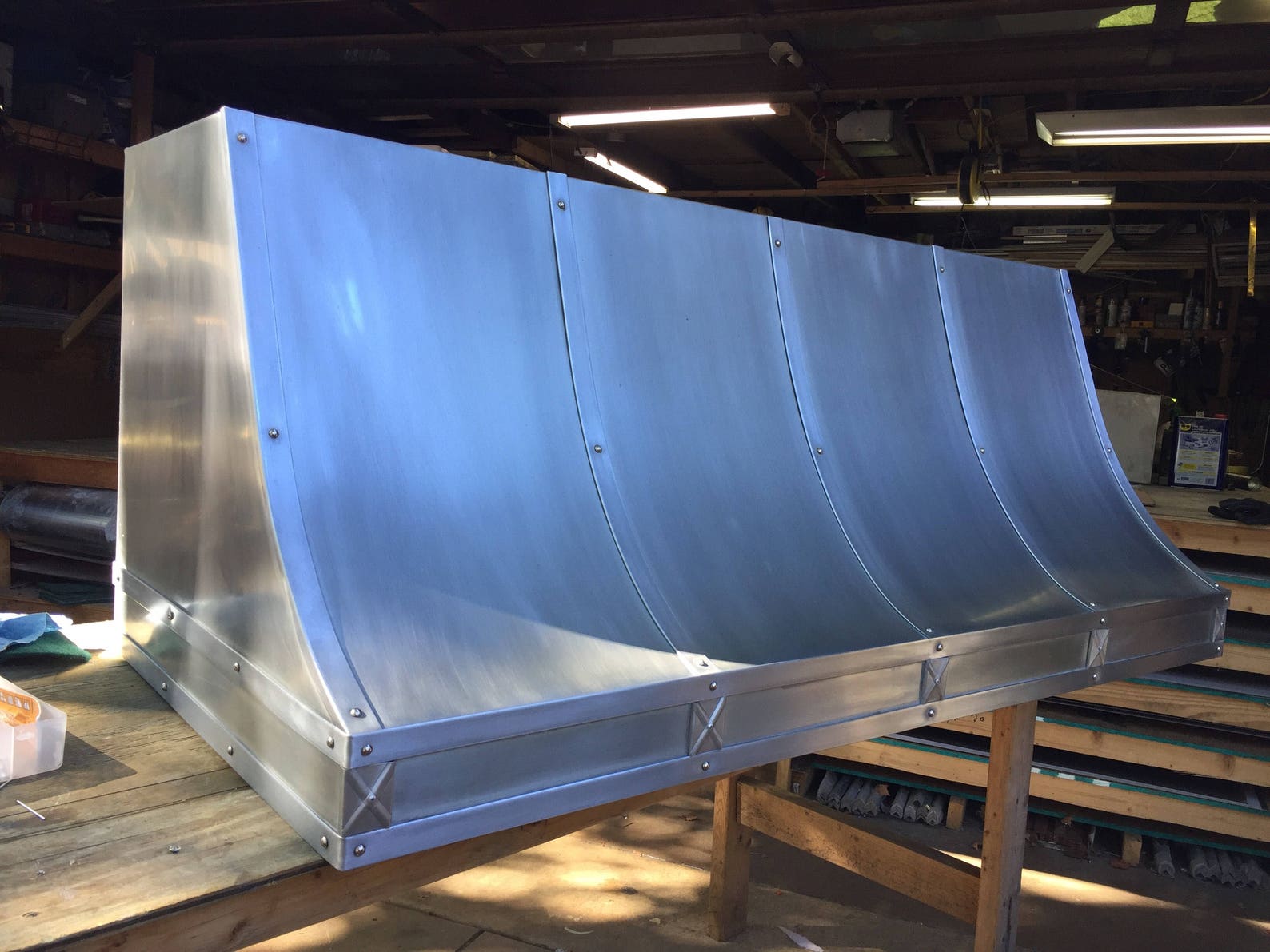 Zinc Hood Custom Kitchen Hoods Range Hoods Zinc Metal Etsy