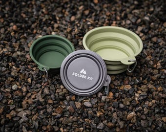 Collapsible Silicone Dog Bowl