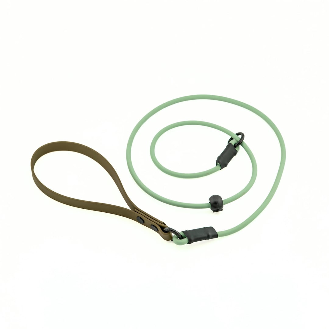 Hybrid Rope Clips Hybrid Handle Biothane® Rope Slip Lead, Comfortable Dog Training Leash ...